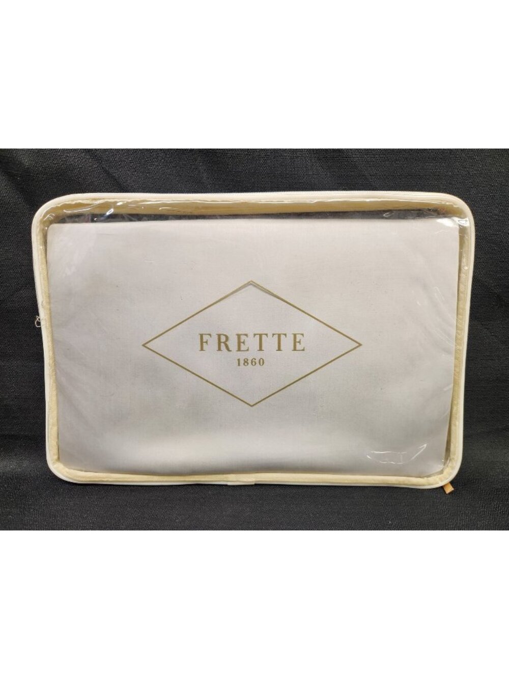 Frette Cotone Queen Fitted Sheet 61 In x 81 In 100% Cotton Grey NEW WITH TAGS!